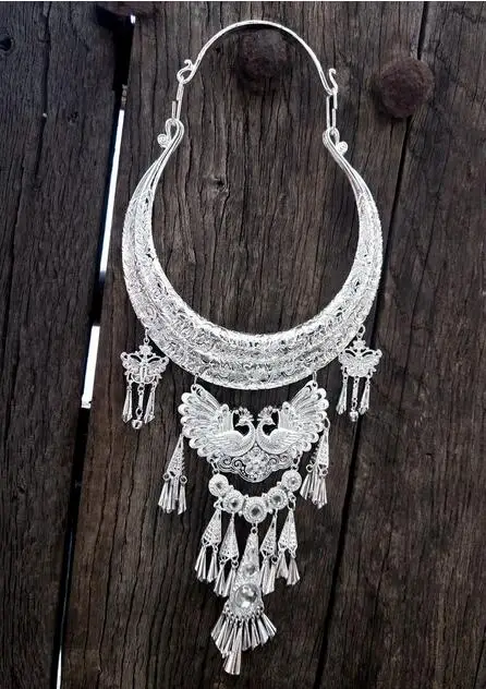 Модное ожерелье в национальном стиле с изображением павлина|necklace fashion|necklace