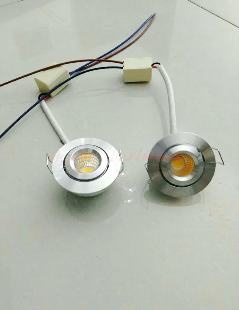 Mini LED Downlight 1*3W COB Dimmable Recessed Down Light Ceiling new Style Bedroom Lamp + Driver 2 Years Warranty Free | Освещение