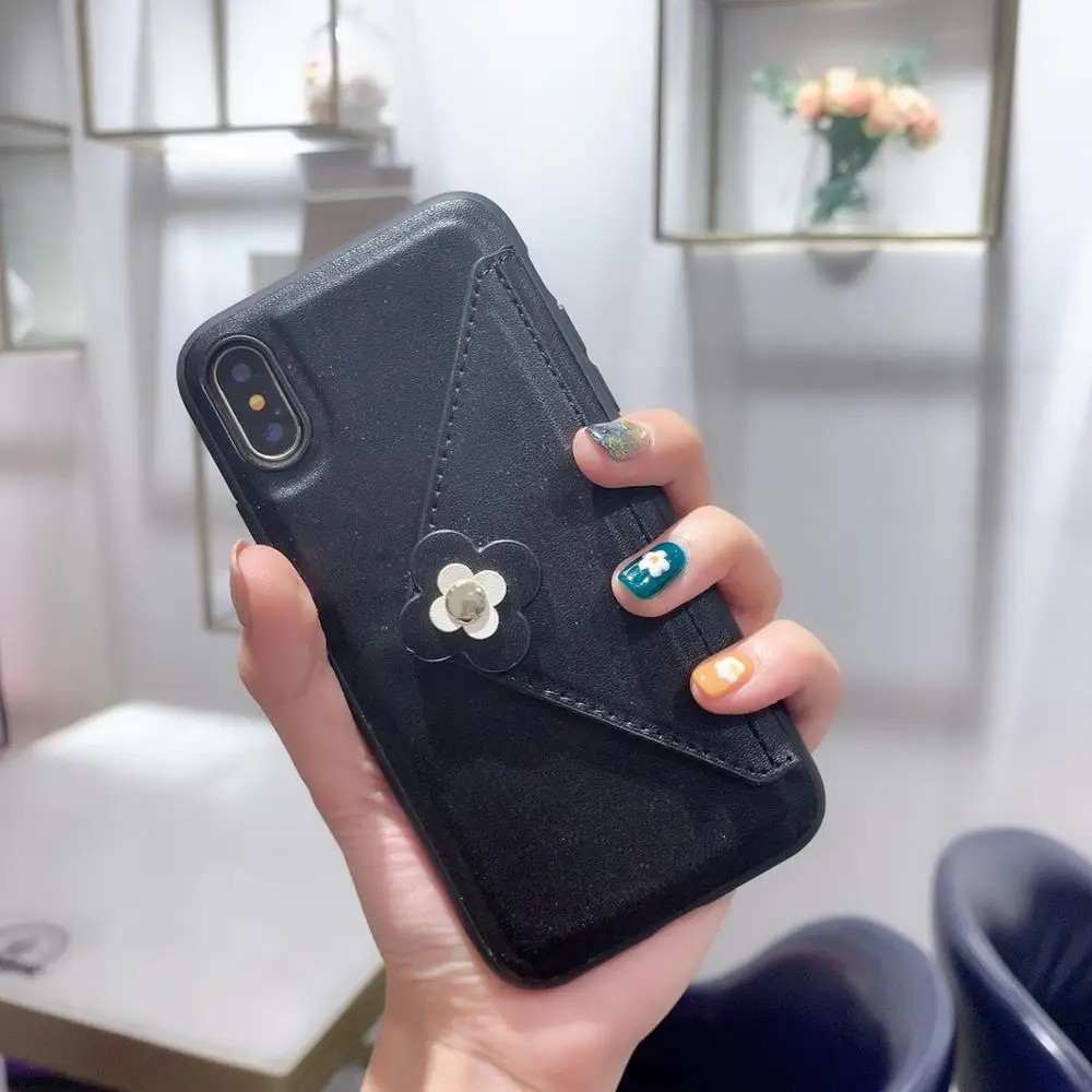 Женский модный чехол из искусственной кожи для iPhone XS X XR MAX телефона 7 8 6 6S Plus