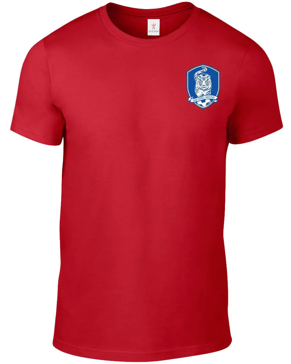 

South Korea 2019 Men'S Footballer Legend Soccer 100% Quality Cotton Men Print T-Shirt 100% Cotton Dress T-Shirt