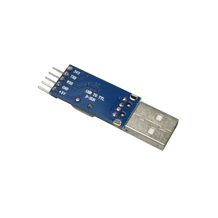 100 шт. PL2303 USB в RS232 TTL PL2303HX модуль линия загрузки на микроконтроллере STC блок