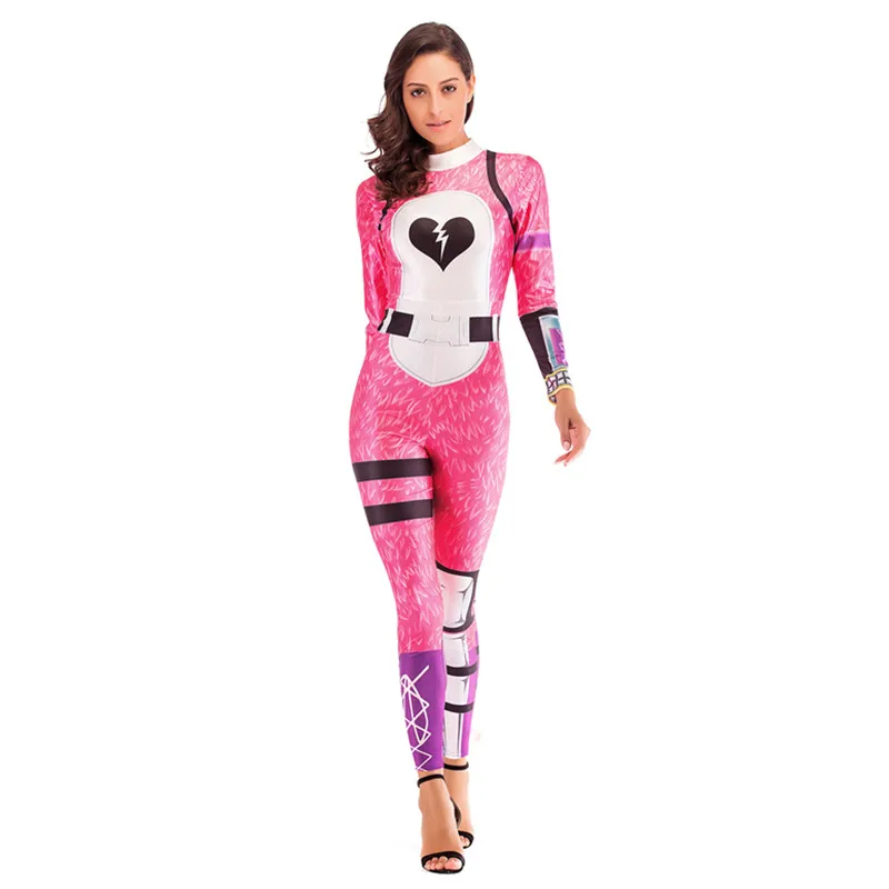 Cuddle Team Leader Новинка, популярный сексуальный женский костюм, комплект одежды Battle Royale для взрослых, карнавальные костюмы на Хэллоуин, Fantasia, комплект одежды для взрослых - Цвет: Cuddle Team Leader