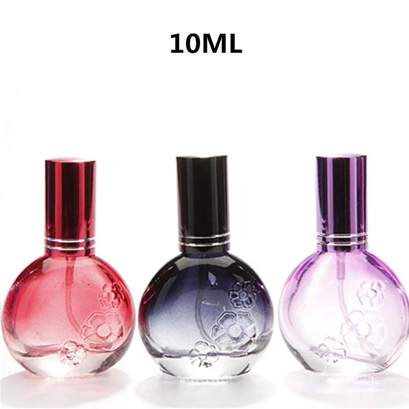10 мл многоразовый мини флакон для духов Алюминиевый распылитель портативный