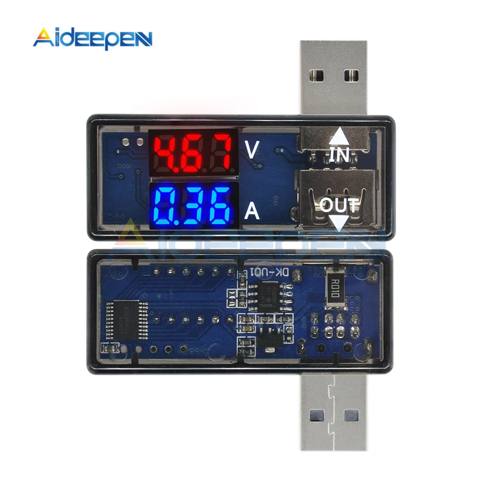 USB тестер напряжения тока детектор мобильного телефона мощность напряжение тока Измеритель USB зарядное устройство Доктор DC вольтметр Индикатор 5 В