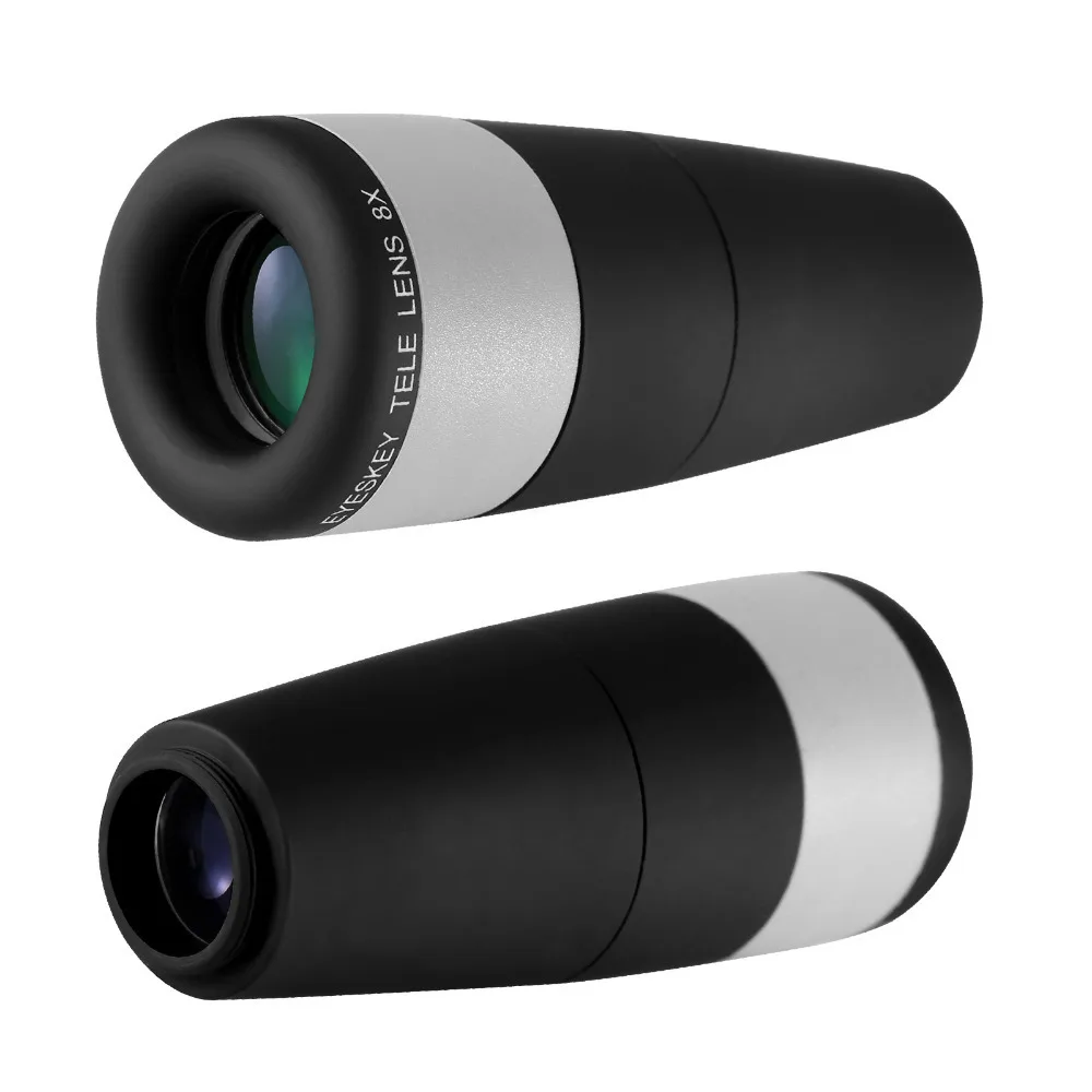 Портативный телескоп Eyeskey 8x Zoom для сотового телефона широкоугольный объектив
