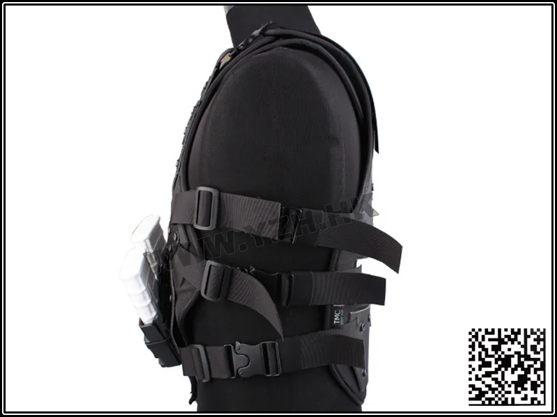 Молл тактический трансформер 3 гнезда черный жилет | Спорт и развлечения