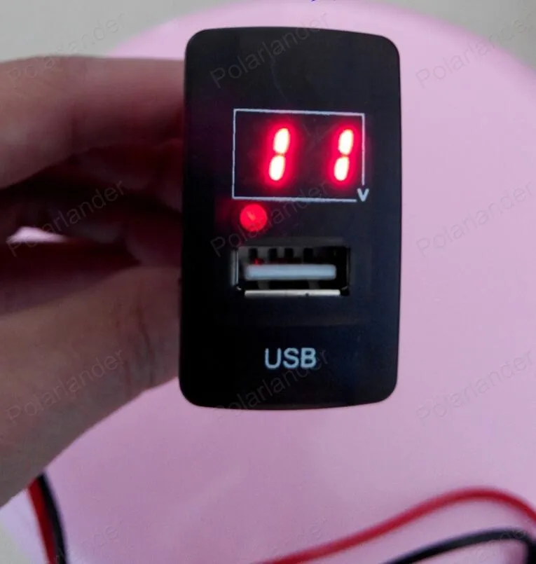 5V 2.1A выходной адаптер питания Автомобильное USB зарядное устройство для H/onda