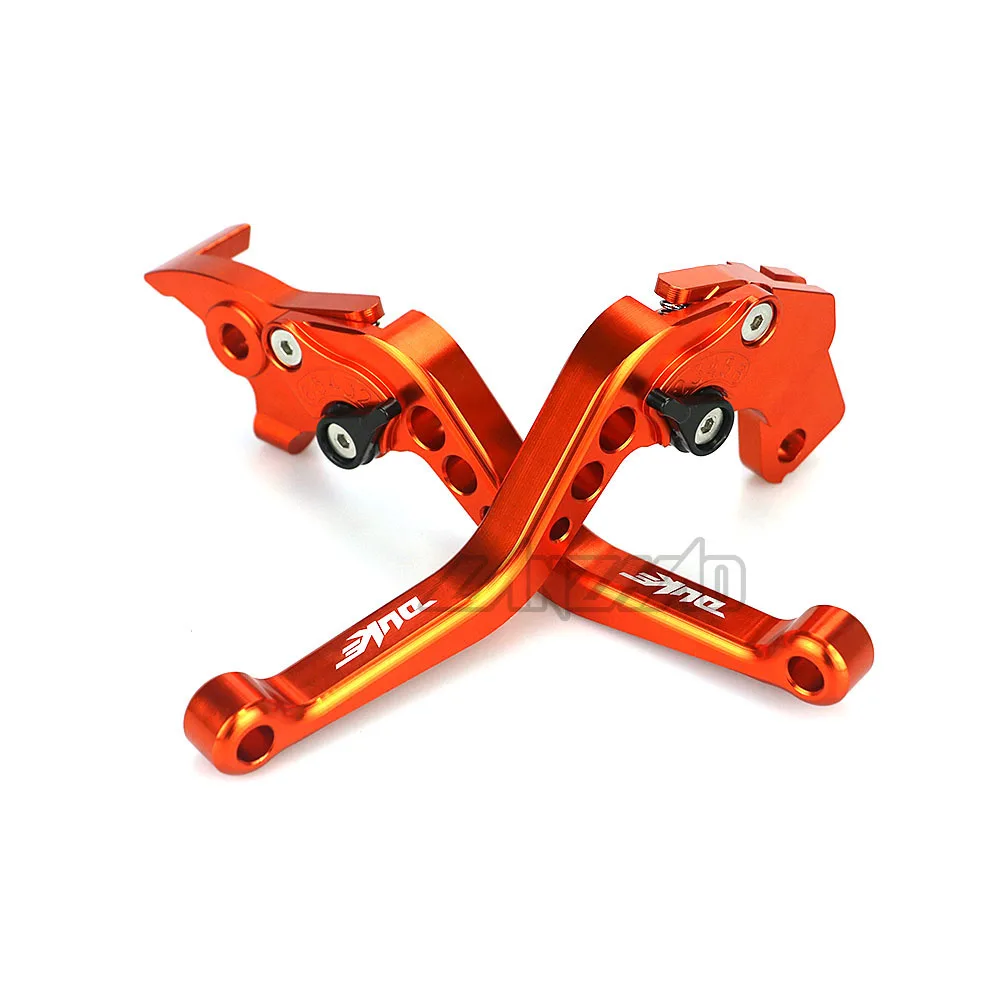 Оранжевые алюминиевые рычаги тормозной муфты CNC для мотоциклов KTM Duke 250 390 RC250 2013 2016