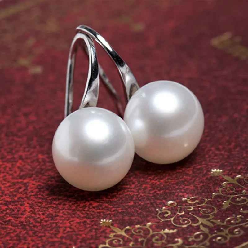 Женские серьги с натуральным пресноводным жемчугом|fashion pearl earrings|pearl earringsearrings for