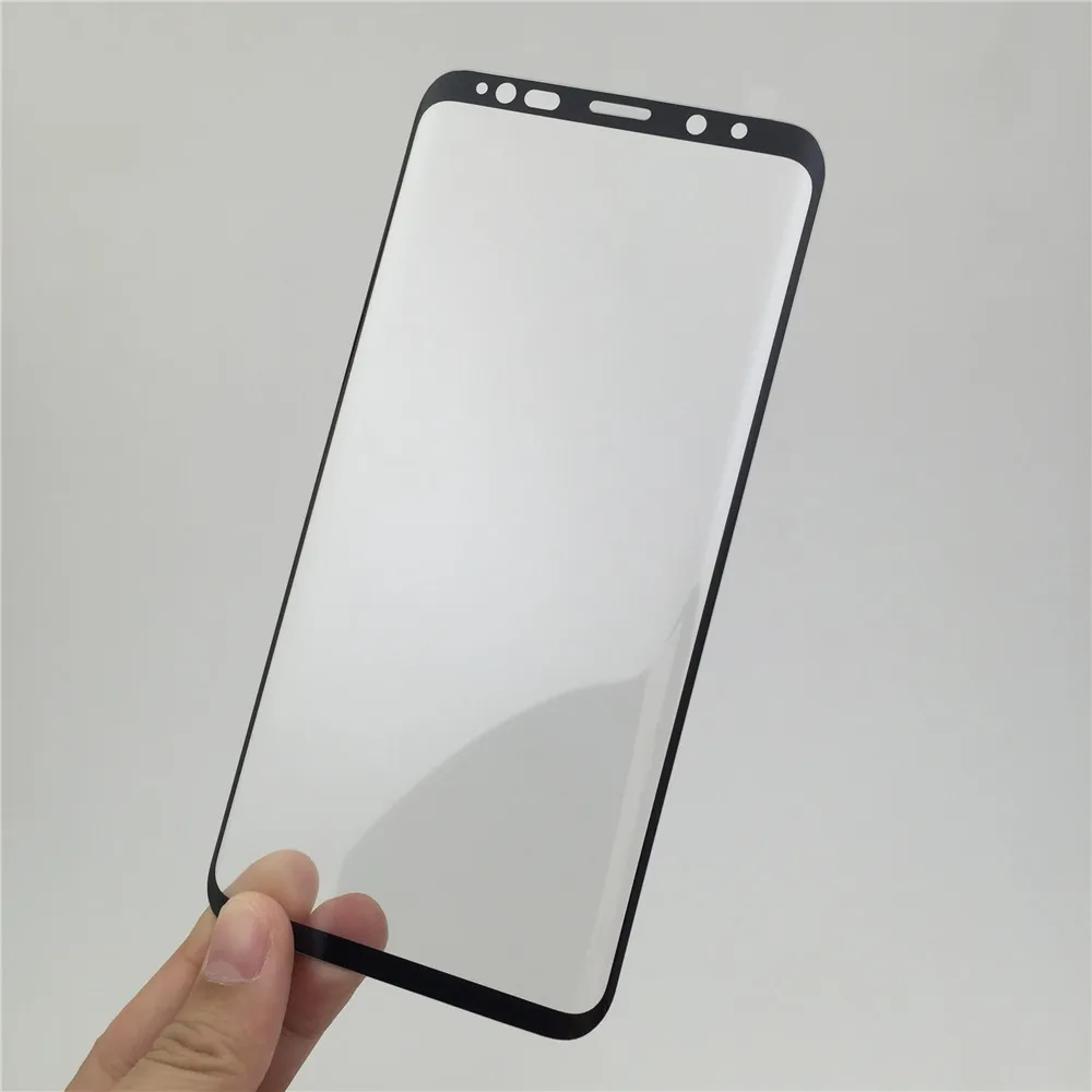10 шт./лот для Samsung Galaxy S8 S9 Plus полностью клеевое закаленное стекло 9 H 3D Передняя