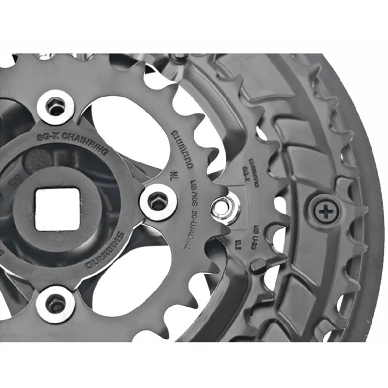Оригинал SHIMANO FC-T3010 Кривошип 9 скоростей 48-36-26T зуб квадратное отверстие