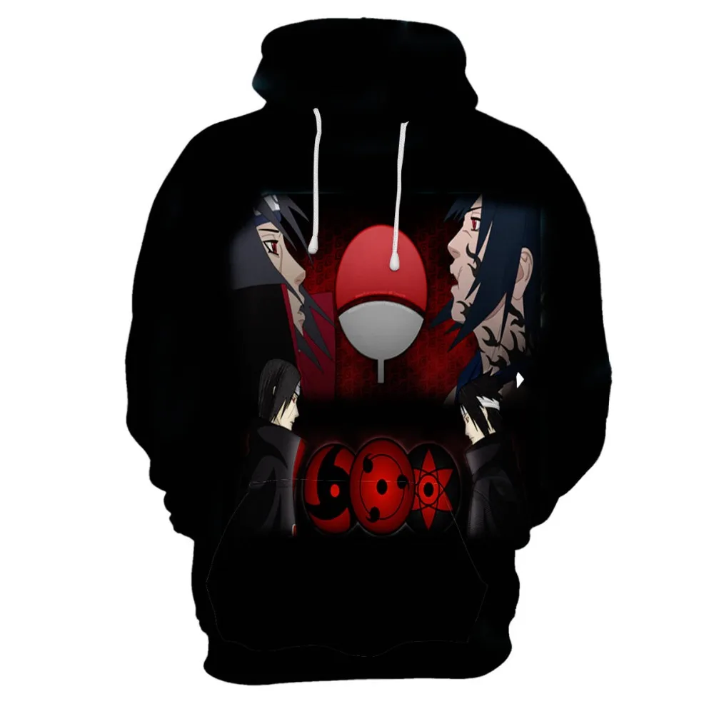 Худи с Наруто пальто толстовки kakahi Akatsuki Sasuke О 'бриен 3D пуловеры для мужчин и