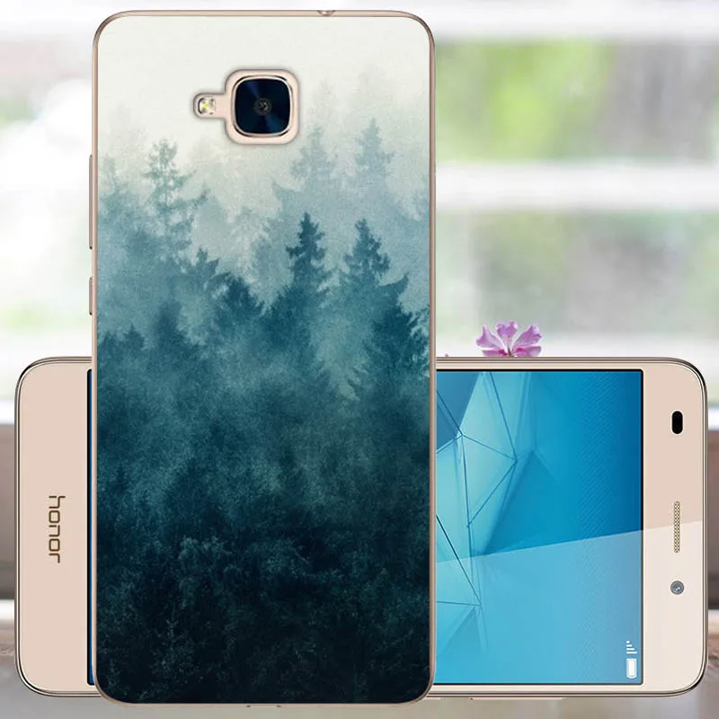 FANATU huawei Honor 5C Чехол без отпечатков пальцев Мягкая силиконовая задняя накладка из ТПУ чехол для телефона s Чехол huawei Honor 5 C 5C евро версия 5,2