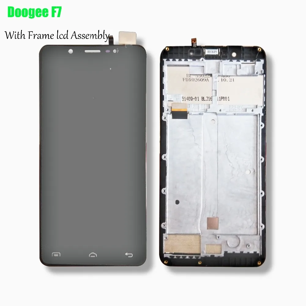 5 дюймов 100% ТЕСТ ОК Для Doogee F7 ЖК дисплей в сборе + Сенсорная панель экрана для