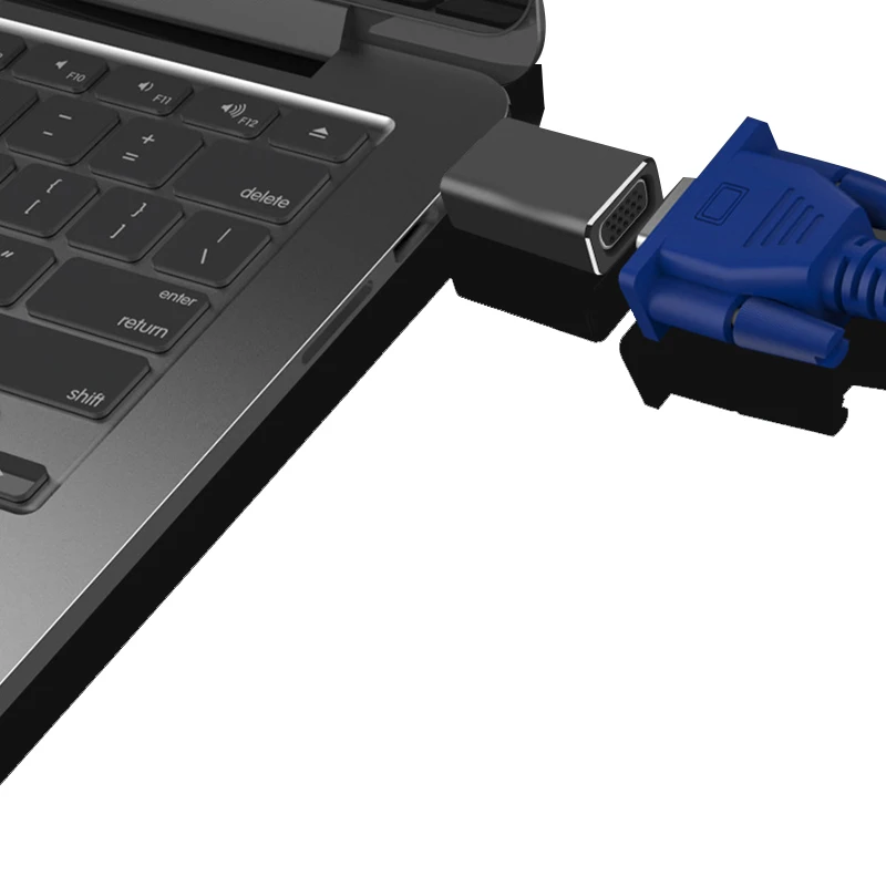 Переходник DP DisplayPort папа-VGA мама кабель-преобразователь для видео и аудио