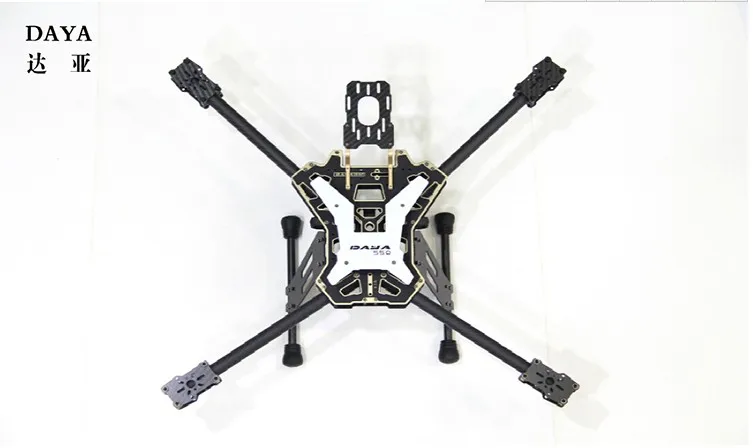 Бесплатная доставка складной 4-осевой FPV Квадрокоптер 550 мм Alien из углеродного