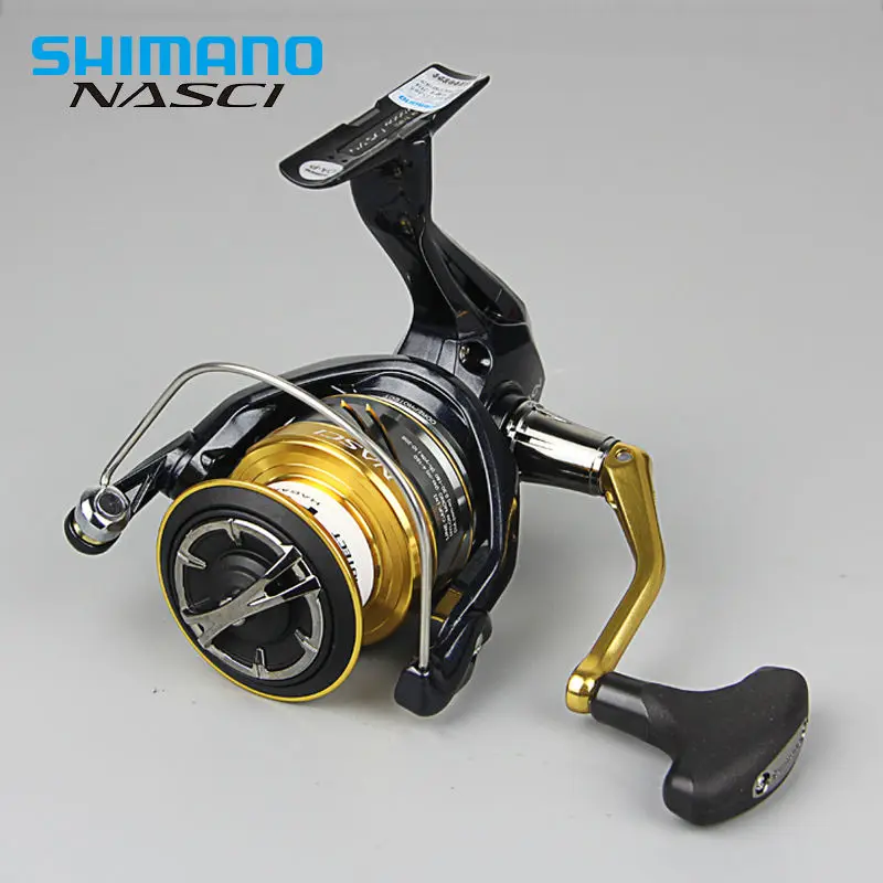 Катушка рыболовная Shimano NASCI с глубокой линией 4 + 1BB 5 0: 1/6.2:1 Hagane gear X Ship 1000/2500/C3000|fishing