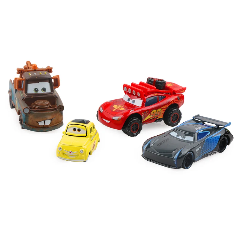 Disney Pixar Cars 2 3 Lightning McQueen Mater Jackson Storm Ramirez 1:55 литая под давлением модель автомобиля из металлического сплава рождественские детские игрушки подарки