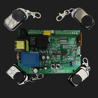 brand new ac sliding gate opener control board 4pcs remote controllearning code free shipping