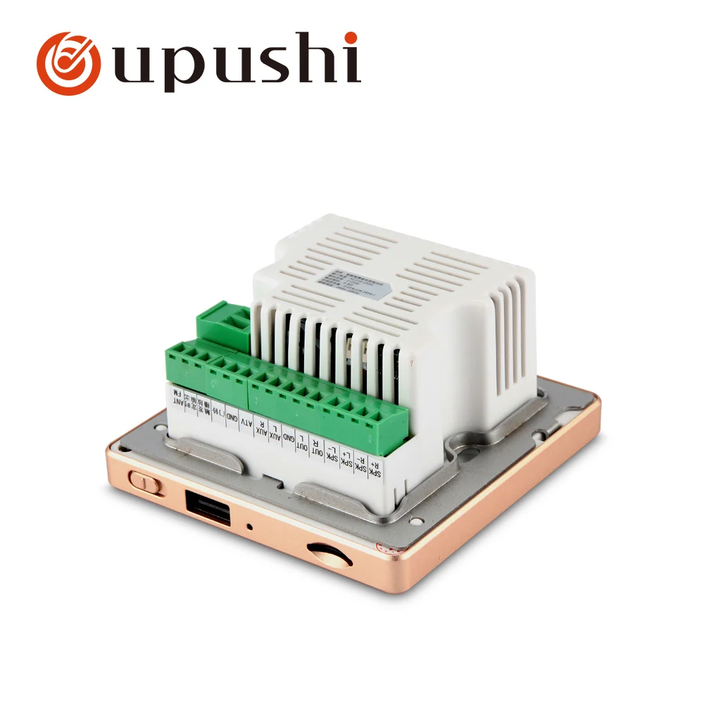 Настенный bluetooth-Контроллер oupushi аудиосистема для умного дома 2 8 дюйма 2*25 Вт