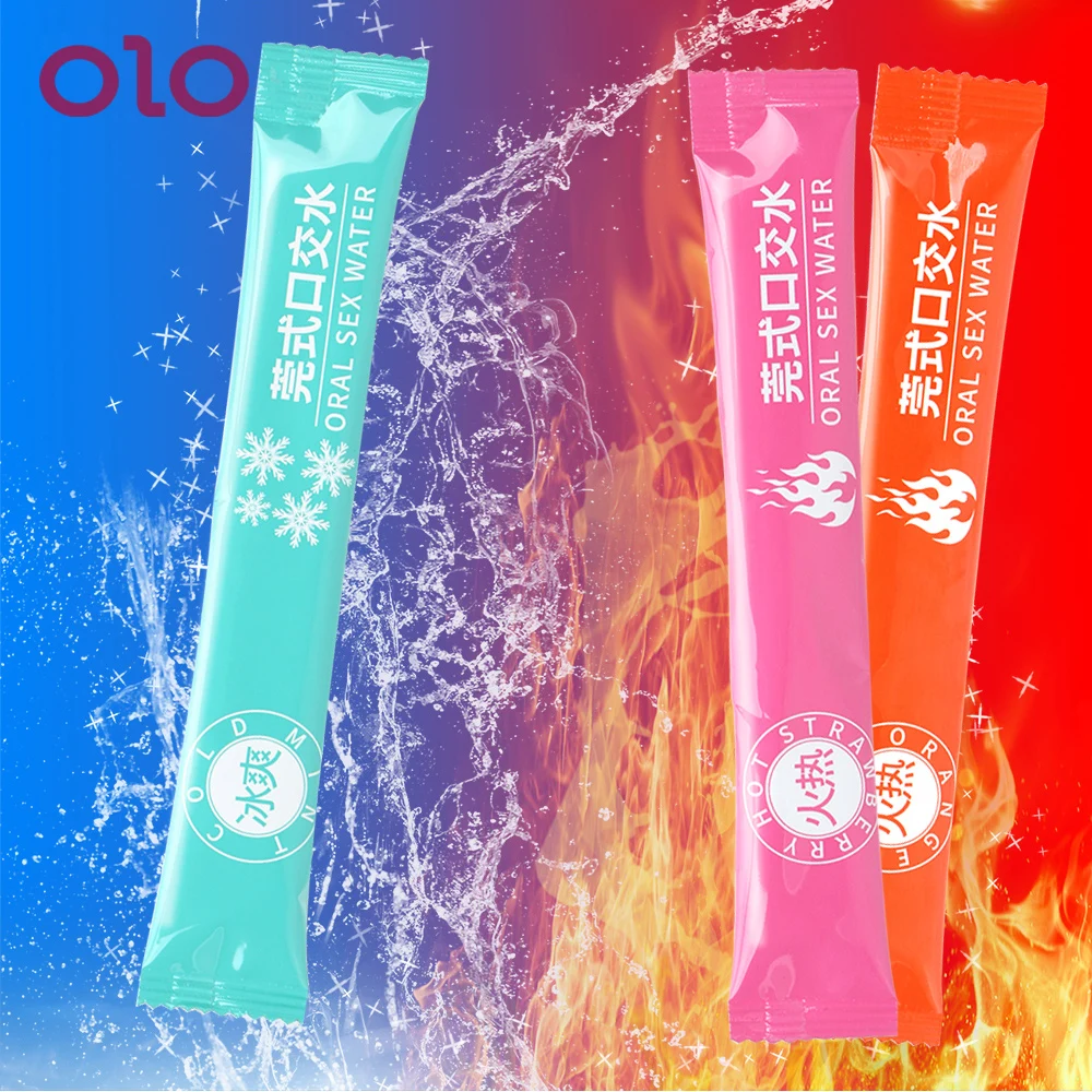Интимные изделия OLO 8 шт./компл. смазка на водной основе гель для орального секса