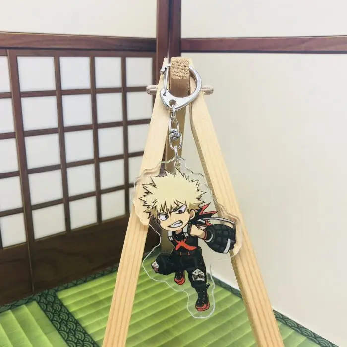 Экшн-фигурка моя геройская Академия акриловая аниме Bakugou Katsuki OCHACO URARAKA Todoroki Shoto Asui