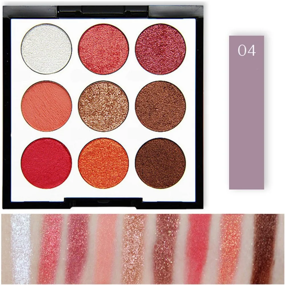 NV5168 9 Цвета Косметика для макияжа Тени век долгое Eye Shadow 2018 новая распродажа| |