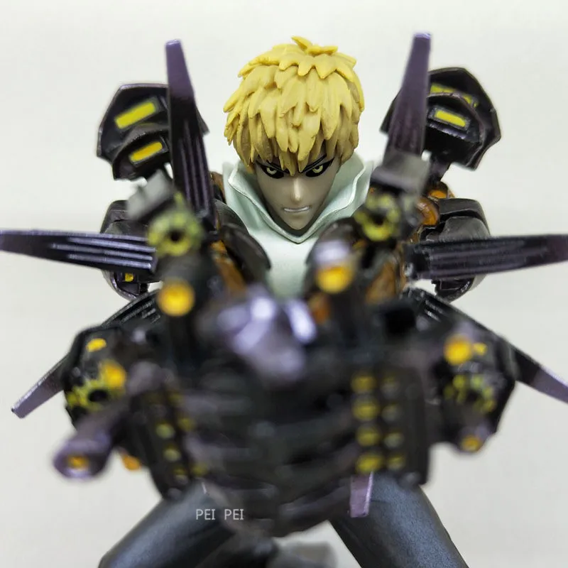 Аниме ONE PUNCH MAN Genos Android Saitama ученик мультфильм украшения ПВХ фигурка Коллекционная