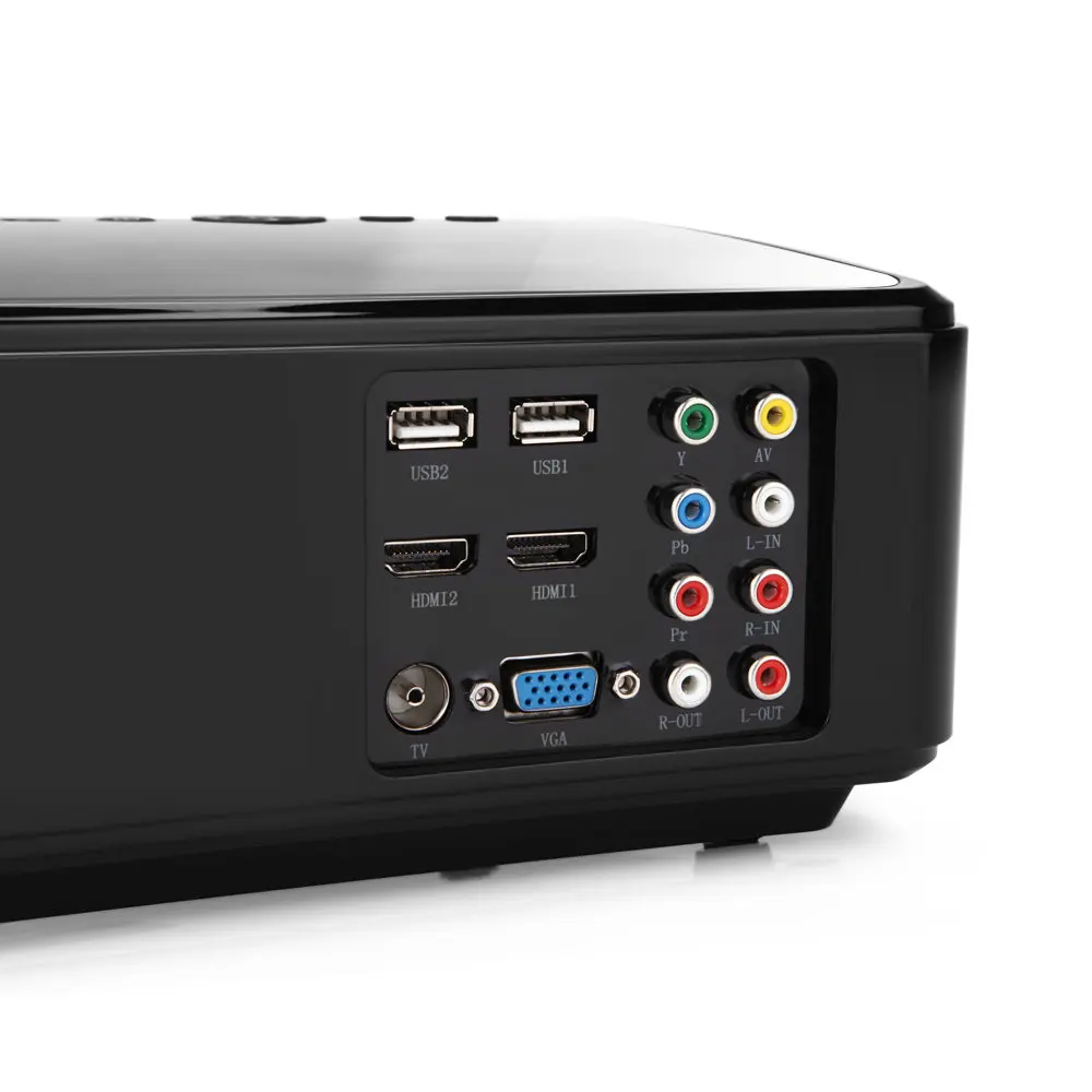 iRULU P4 Full HD1080P Video Projector with TV Turner HDMI for Movie Games | Электроника