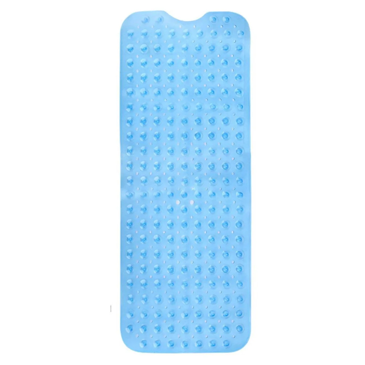 Rectangle 40x100cm PVC Anti-skid Bath Mat Soft Bathroom Massage Mat Suction Cup Non-slip Bathtub Carpet 4 Colors