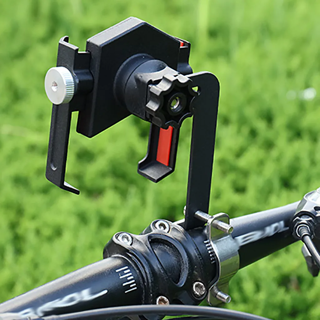 New Aluminum Bicycle Holder Alloy Bike Handlebar For Cell Phone Gps Mount Accessories велосипедные аксесуары | Спорт и