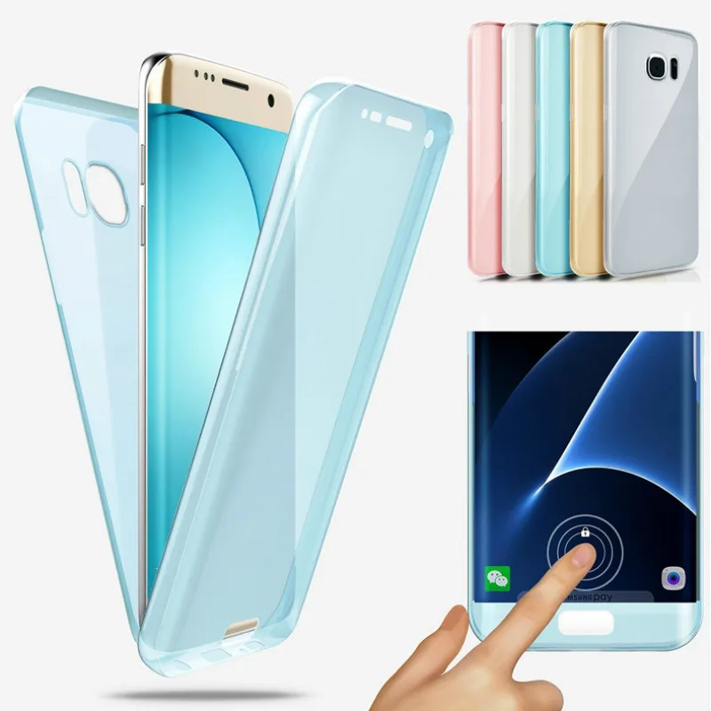 360 Full Protect Touchable Case For Xiaomi Redmi 4X 4A A1 5X 5Plus Clear TPU Front Back Cover Note 5 5A 5Pro Mi6 |