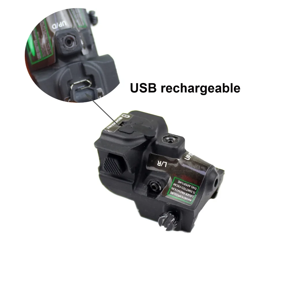 Сертифицированный FDA Тактический обновленный Subezero микро перезаряжаемый зеленый