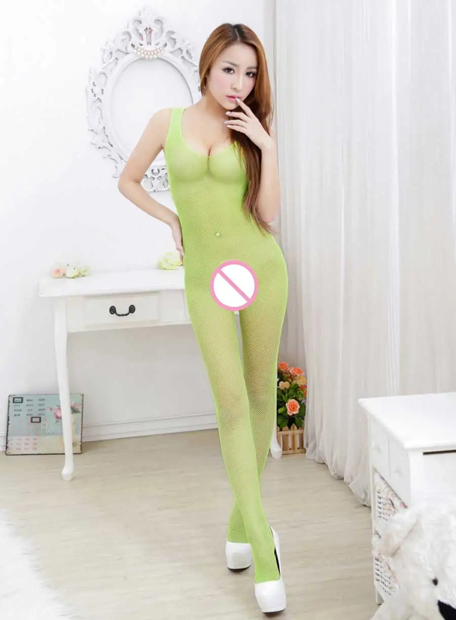 Дешевые чулки в сеточку с открытой промежностью сексуальное нижнее белье