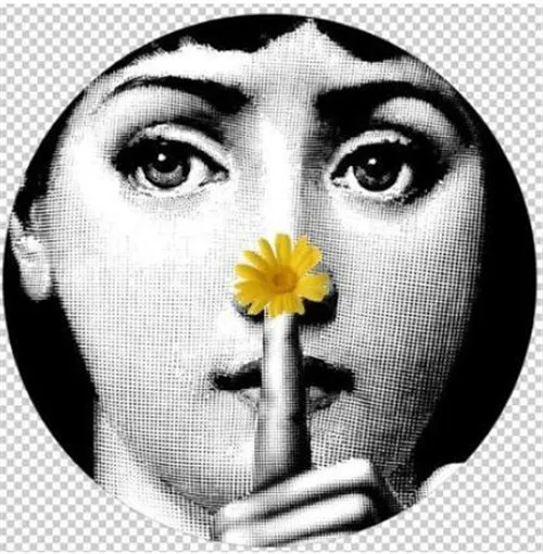 21 Fornasetti керамические настенные тарелки декоративные для дома, гостиной, кофейни, бара, ресторана, офиса, настенные подвесные тарелки - Цвет: 21