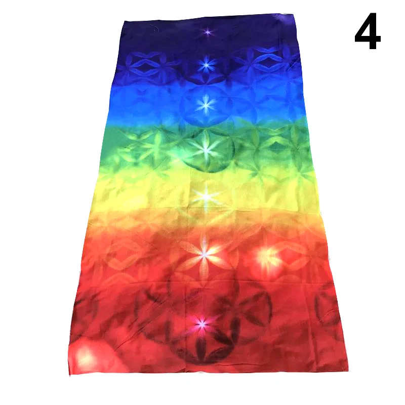 Коврик для йоги из полиэстера Летний Пляжный тканевый гобелен дома кемпинга