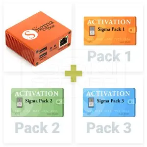 Sigma Box с набором кабелей + Pack 1 2 3 активации | Мобильные телефоны и аксессуары