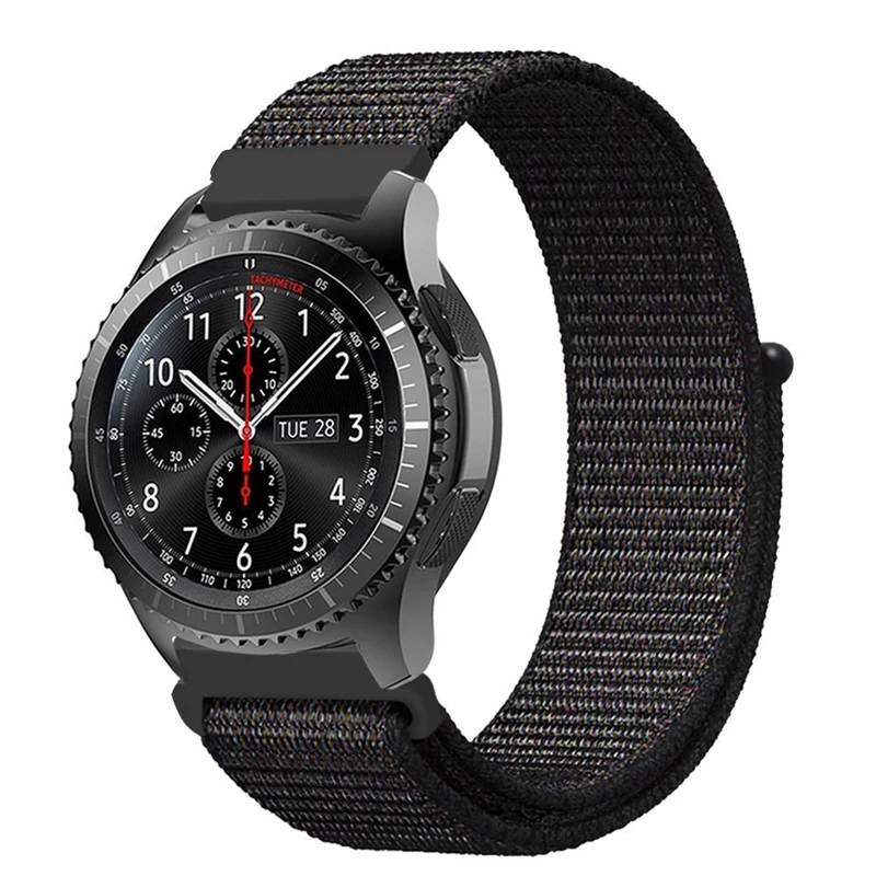 Нейлоновый Ремешок Для Xiaomi Amazfit ремешок Bip для Amazfit Stratos 2 2s Pace ремешок для huawei Watch GT полосы для samsung Galaxy