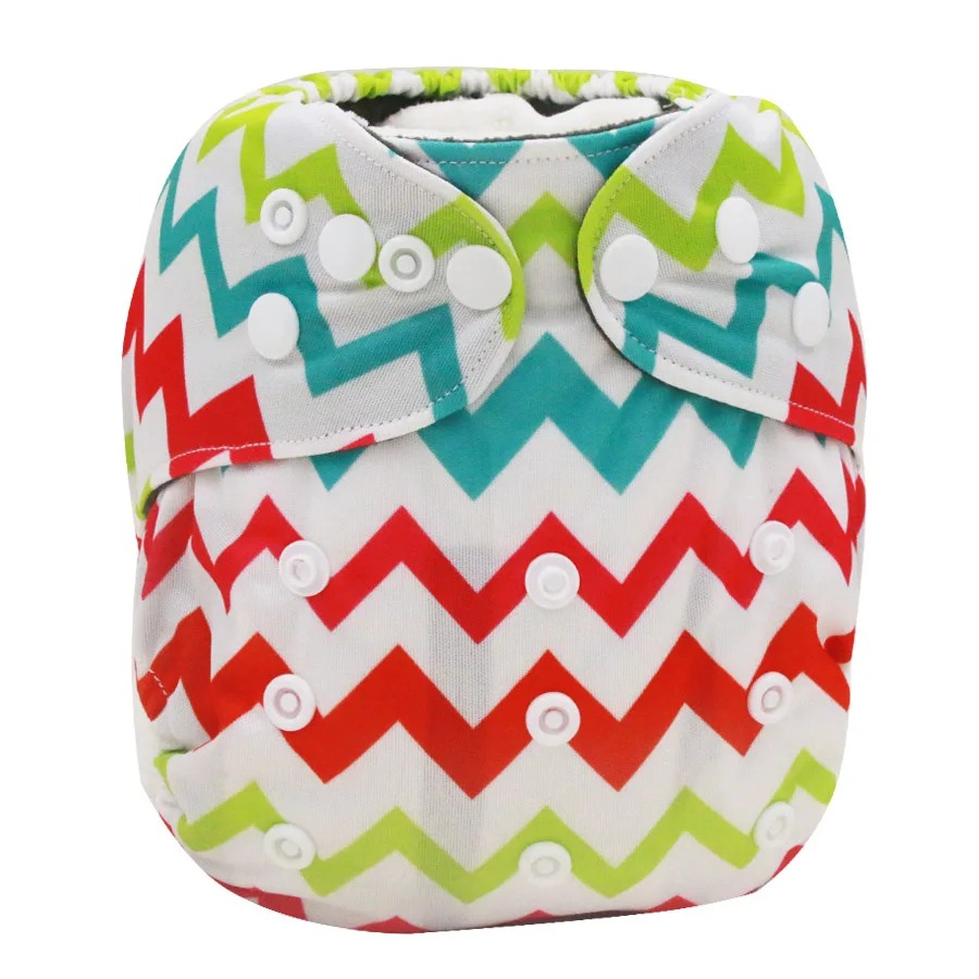 [Usurpon] 1 шт бамбуковый уголь детские тканевые подгузники многоразовые моющиеся карманные бамбуковые подгузники для детей экологический подгузник костюм от 0 до 2 лет - Цвет: Z1