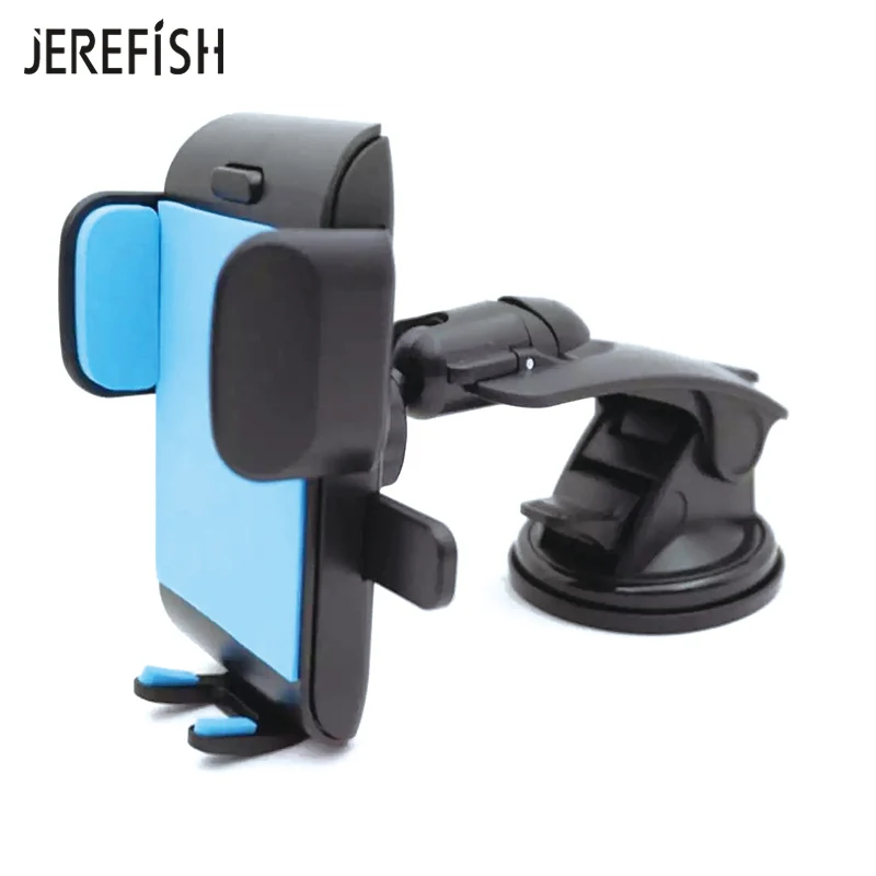 Вращающийся на 360 градусов Автомобильный держатель для телефона JEREFISH настольная