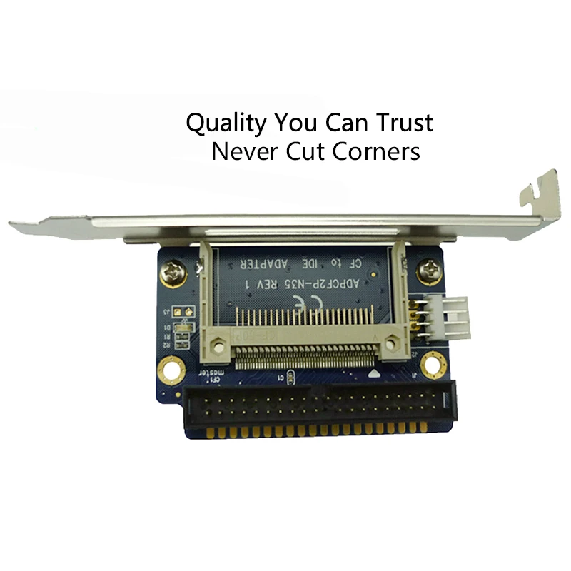 Цена по прейскуранту завода CF 3 5 ''IDE Male 40 pin Compact Flash Card Adapter Bootable с кронштейном|cf