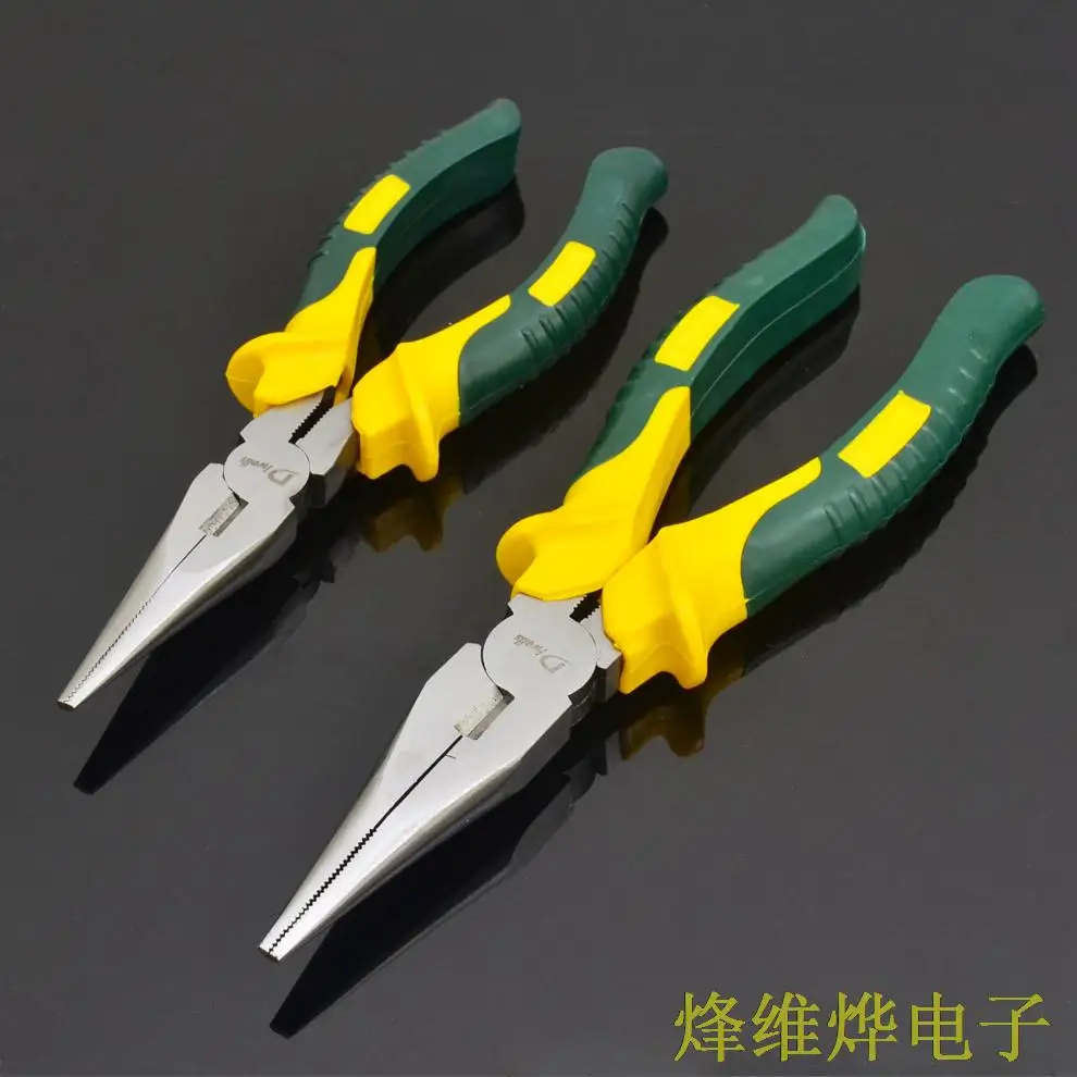 

Tool 6 -inch 8 -inch needle-nose pliers, needle nose pliers clamp holding effort electrician tools electronic wire cutters