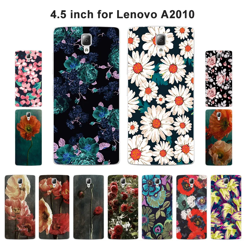 Силиконовый чехол для Lenovo A2010 необычная Раскрашенная мягкая задняя крышка из ТПУ