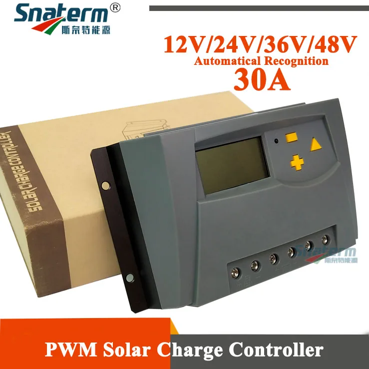 Высококачественные автоматические рабочие солнечные регуляторы PWM PV 40 А 12 В/24 В/36