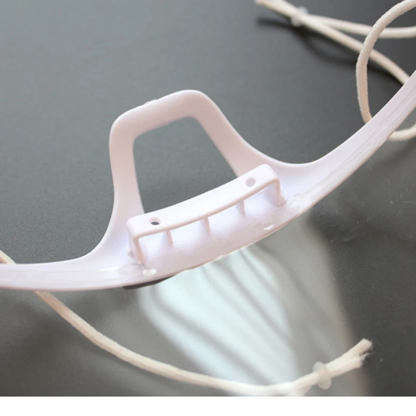 1 шт. Новая прозрачная пластиковая маска для лица экологическая чистки