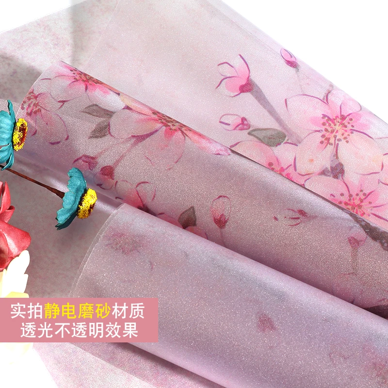 Наклейки из матовой фольги на окна для кабинета светильник легкие непрозрачные