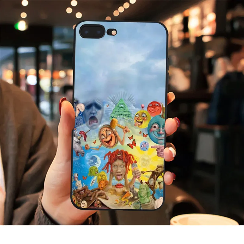 Trippie свод натюрморты поездки чехол для iPhone X XR XS Max 8 7 6s плюс 5S для samsung Galaxy s8 s9 плюс s 6S 7 Edge чехол для телефона s - Цвет: 19057