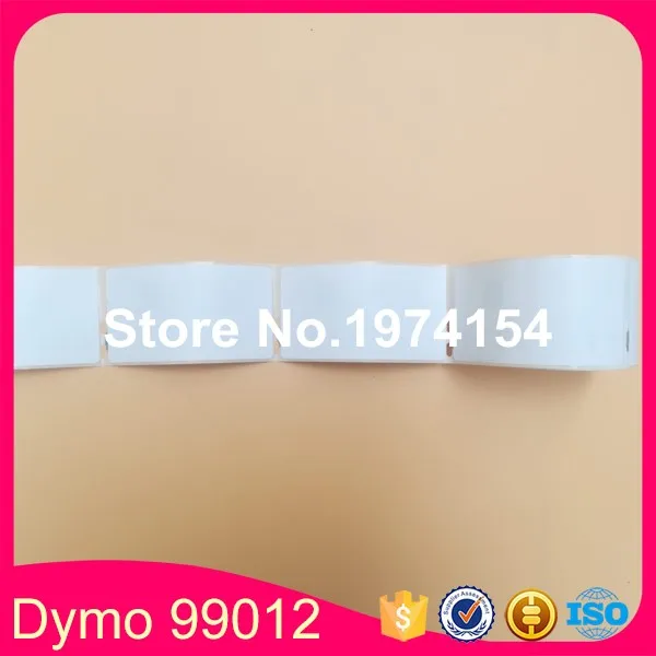 6x совместимые рулоны DYMO 99012 9012 адресные этикетки этикетка SLP этикетка-бирки 400 450 Duo