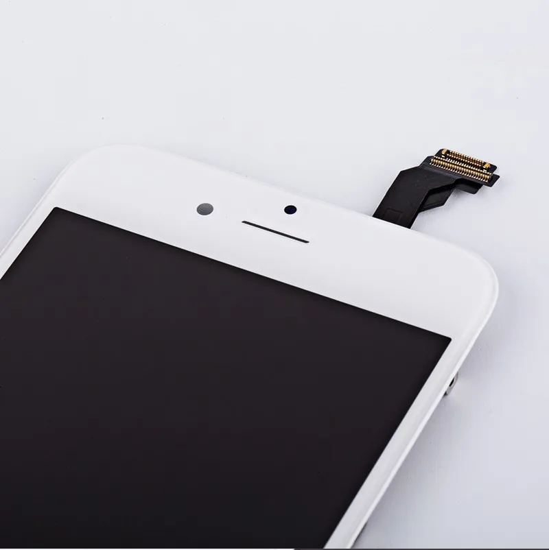 Белый Для iPhone 6 4.7 &quotЖК-Экран С Сенсорным Экраном Дигитайзер Полный Передняя