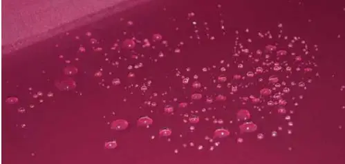 190T тонкий и водонепроницаемый светильник из полиэстера, водонепроницаемая ткань Оксфорд, пыленепроницаемый материал, тент, зонтик - Цвет: Dark red